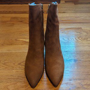 Usha Leather Booties